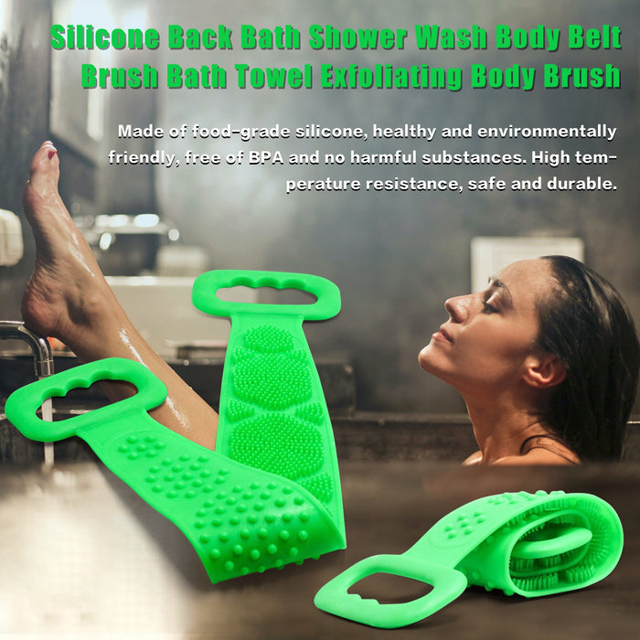 Silicone Back Bath Shower