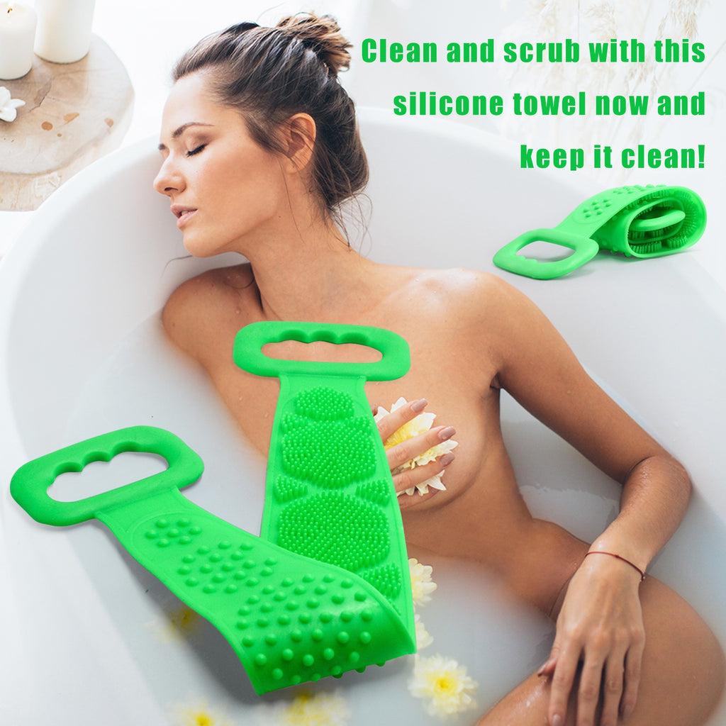 Silicone Back Bath Shower